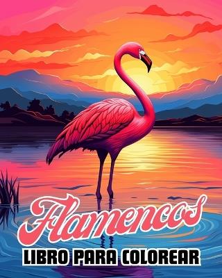 Libro para Colorear de Flamencos: 30 Hermosas Ilustraciones De Flamencos Para Adultos - James Huntelar - cover