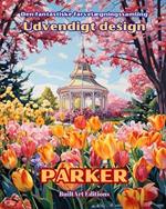 Den fantastiske farvelægningssamling - Udvendigt design: Parker: Malebog for have- og designelskere