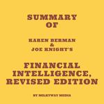 Summary of Karen Berman & Joe Knight's Financial Intelligence, Revised Edition