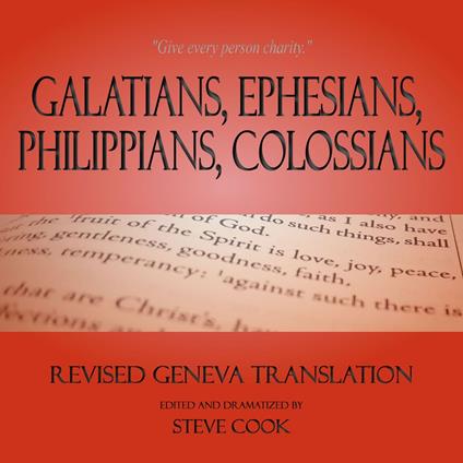Galatians, Ephesians, Philippians, Colossians: Revised Geneva Translation