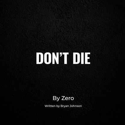 DON'T DIE