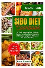 Sibo Deit Cookbook: 30 Easily Digestible Low FODMAP Recipes to Reduce Bacteria Growth and Manage Symptoms (FISH, EGG and MEAT RECIPES)