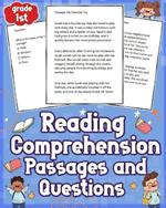 Reading Comprehension Passages and Questions 1st Grade: Enhance Learning with Comprehensive Reading Comprehension Passages and Questions - 1st grade 121 Pages Improve Literacy and Critical Thinking Skills