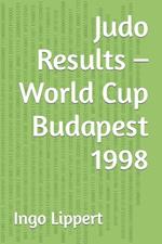 Judo Results - World Cup Budapest 1998