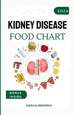 Kidney Disease Food Chart: The Complete Guide to Managing Renal Wellness through Nutrition - Alexia M Greenfield - cover