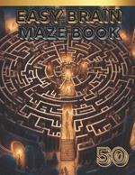 Easy brain maze book