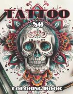 Tattoo coloring book