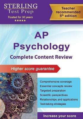 Sterling Test Prep AP Psychology: Complete Content Review for AP Psychology Exam - Sterling Test Prep - cover