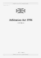 Arbitration Act 1996 (c. 23) - United Kingdom Legislation - cover