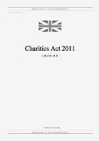 Charities Act 2011 (c. 25) - United Kingdom Legislation - cover