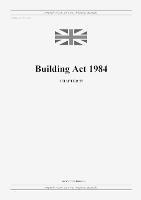 Building Act 1984 (c. 55) - United Kingdom Legislation - cover