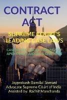 Contract Act- Supreme Court's Leading Case Laws: Case Notes- Facts- Findings of Apex Court Judges & Citations