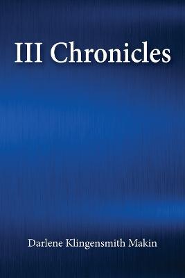 III Chronicles - Darlene Klingensmith - cover