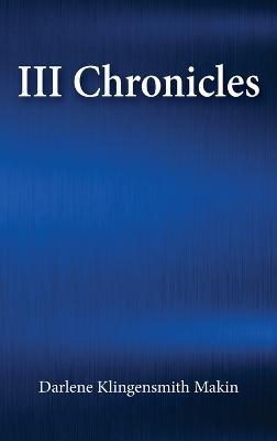 III Chronicles - Darlene Klingensmith - cover
