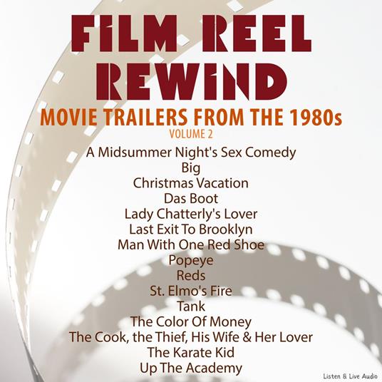 Film Reel Rewind: Movie Trailers from the 1980s, Volume 2