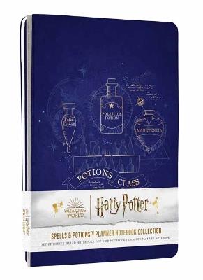 Harry Potter: Spells and Potions Planner Notebook Collection (Set of 3) - Insight Editions - cover