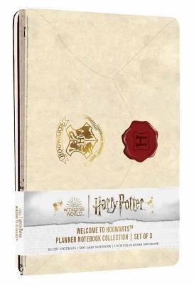Harry Potter: Welcome to Hogwarts Planner Notebook Collection (Set of 3) - Insight Editions - cover