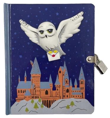 Harry Potter: Hedwig Squishy Lock & Key Diary - Insight Editions - cover