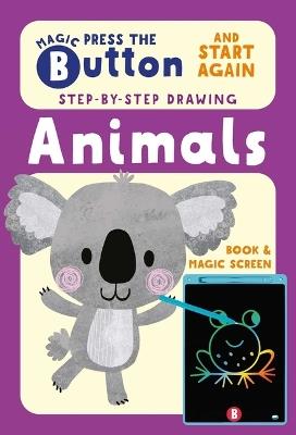 Magic Button: How to Draw Animals - Iseek - cover