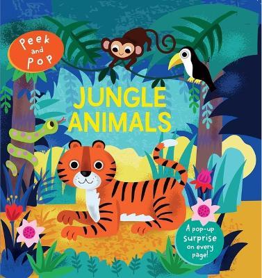 Peek and Pop: Jungle Animals - Iseek Ltd - cover