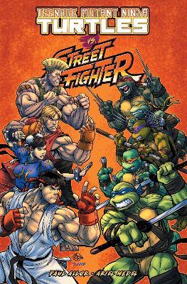 Teenage Mutant Ninja Turtles Vs. Street Fighter - Paul Allor,Ariel Medel - cover