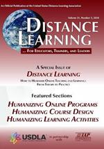 Distance Learning Volume 21 Number 3, 2024