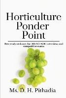 Horticulture Ponder Points - H Pithadia - cover