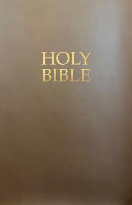 Kjver Gift and Award Holy Bible, Deluxe Edition, Coffee Ultrasoft: (King James Version Easy Read, Red Letter, Brown) - Whitaker House - cover
