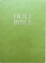 Kjver Holy Bible, Large Print, Olive Ultrasoft: (King James Version Easy Read, Red Letter, Green)
