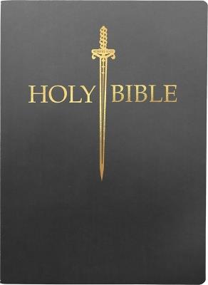 KJV Sword Bible, Large Print, Black Ultrasoft: (Red Letter, 1611 Version) - Whitaker House - cover