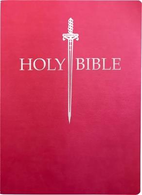 KJV Sword Bible, Large Print, Berry Ultrasoft: (Red Letter, Pink, 1611 Version) - Whitaker House - cover