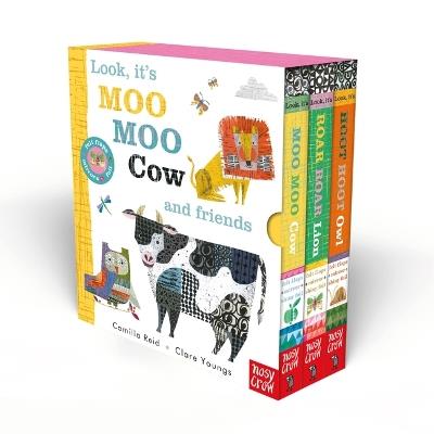 Look, It's Moo Moo Cow and Friends Boxed Set - Camilla Reid - cover