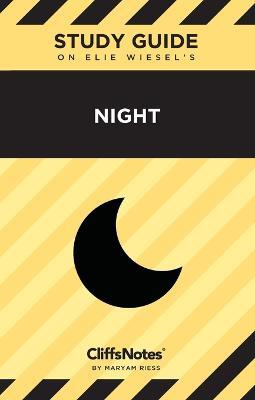 CliffsNotes on Wiesel's Night: Literature Notes - Maryam Riess - cover