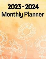2023-2024 Monthly Planner with Sunrise Cover