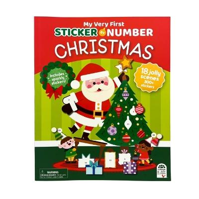 My Very First Sticker by Number Christmas - cover