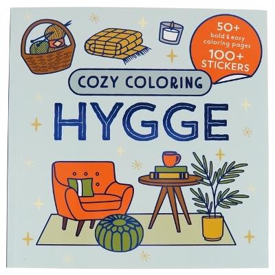 Cozy Coloring Hygge: With Stickers - cover