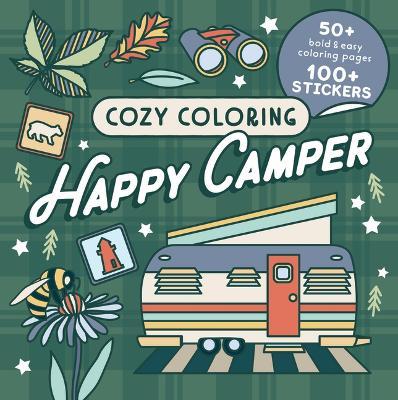 Cozy Coloring Happy Camper - cover