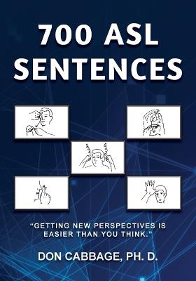 700 ASL Sentences - Don Cabbage - cover