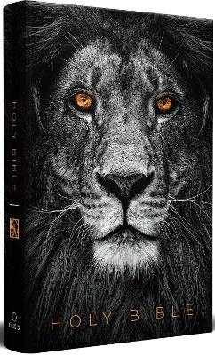 KJV Holy Bible, Large Print, Handy Size format, Hardcover, Lion of Judah, Ribbon Marker, and Red Letter - ORIGIN - cover