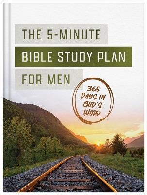 5-Minute Bible Study Plan for Men: 365 Days in God's Word - Compiled by Barbour Staff - cover
