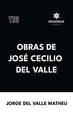 Obras de José Cecilio del Valle - cover