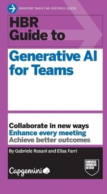 HBR Guide to Generative AI for Teams (Capgemini Custom Edition) - cover
