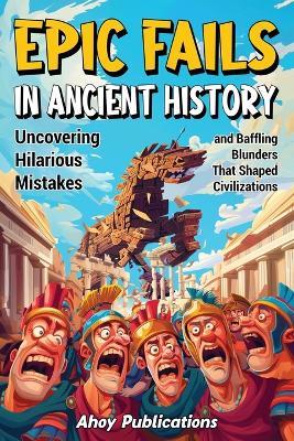 Epic Fails in Ancient History: Uncovering Hilarious Mistakes and Baffling Blunders That Shaped Civilizations - Ahoy Publications - cover