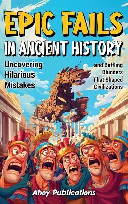 Epic Fails in Ancient History: Uncovering Hilarious Mistakes and Baffling Blunders That Shaped Civilizations - Ahoy Publications - cover