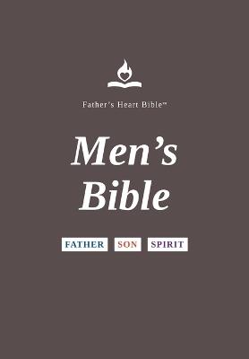 FHB, Men's Bible, Red Letter, Hardcover: Divine Voice Color, He Hears His Father's Voice, Gen-Rev, EZ Read, Father's Heart Bible - cover