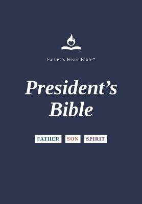 FHB, President's Bible, Red Letter, Hardcover: Divine Voice Color, for Executives and Officers, Gen-Rev, EZ Read, Father's Heart Bible - cover
