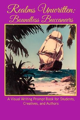 Realms Unwritten: Boundless Buccaneers: A Visual Writing Prompt Book for Students, Creatives, and Authors - D B Hopson - cover