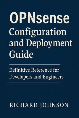 OPNsense Configuration and Deployment Guide: Definitive Reference for Developers and Engineers - Richard Johnson - cover