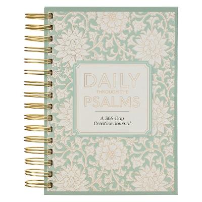Daily Through the Psalms: A 365-Day Creative Journal - cover