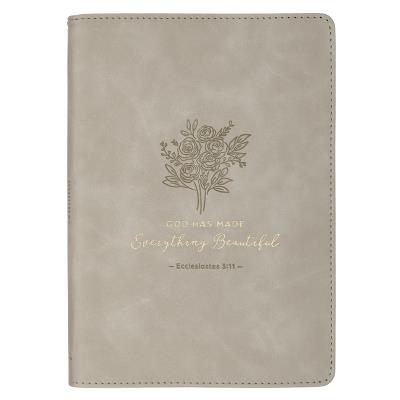 Journal Slimline Pink Everything Beautiful Eph. 3:11 - cover